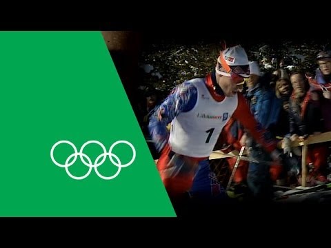 8-Time Gold Medalist Bjørn Dæhlie Relives His Lillehammer Glory | Olympic Rewind
