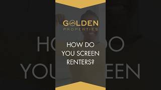How Do You Screen Renters