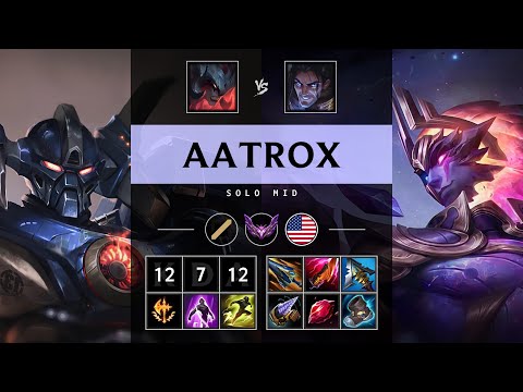 Aatrox Mid vs Sylas - NA Master Patch 25.07