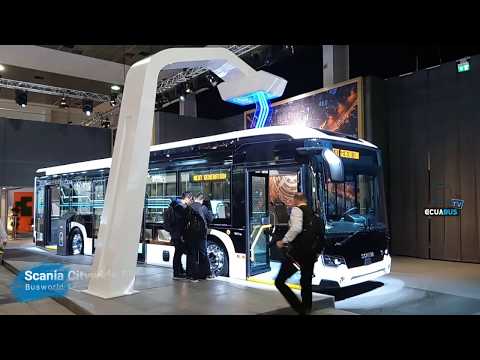 Scania Citywide Electric Bus in Busworld Europe 2019