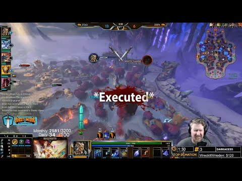Smite: AO KUANG #1 MAGICAL JUNGLER! HUGE LIFESTEAL BUILD! | Incon
