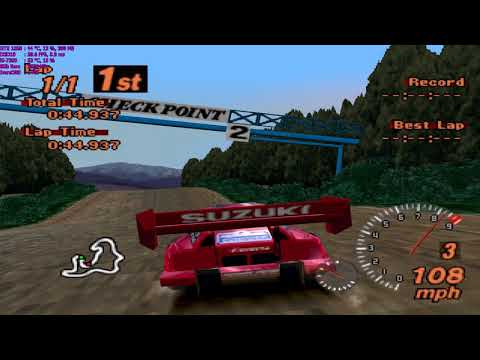 Gran Turismo 2 Walkthrough Part 104 - "Rally Events: Green Forest Roadway #2"