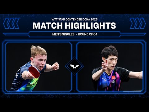 Flavien Coton vs Chen Junsong | MS R64 | WTT Star Contender Doha 2026