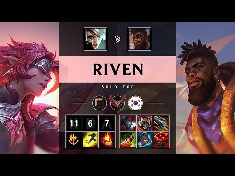 Riven Top vs K'Sante: Unstoppable - KR Grandmaster Patch 14.23