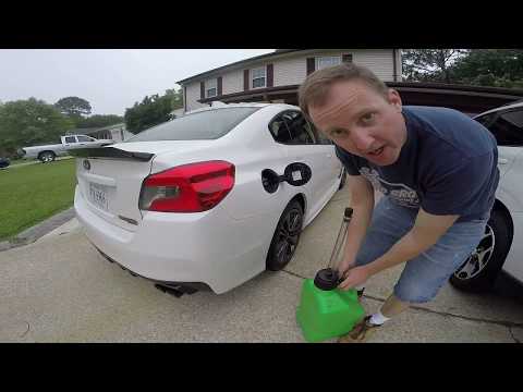 2015 Subaru WRX Ep. 773: My E-85 Flex Fuel Fill-up Process