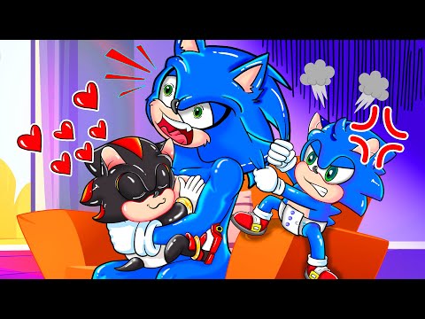 Daddy Doesn't Love Me - Sonic Baby, Don't Feel Jealous | Sonic The Hedgehog 2 Animation | Amazing St
