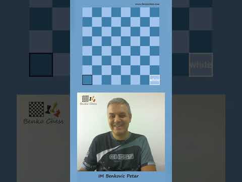 Nauči da igraš šah / Škola šaha za početnike / Tabla i figure / IM Benkovic Petar