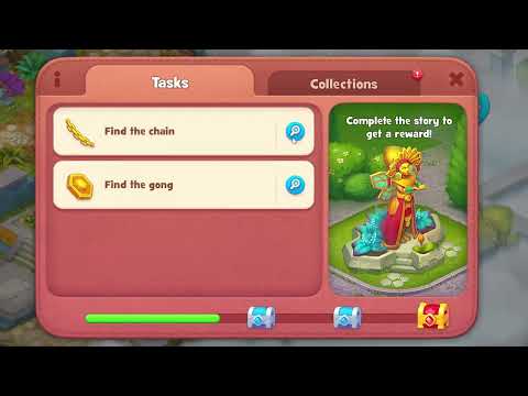 Gardenscapes 2541 Hard Level - 15 moves - NO BooSTERS