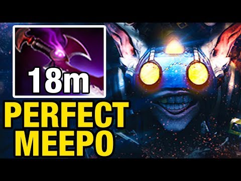 PERFECT MEEPO - Ahjit WITH 38 KILLS - Dota 2