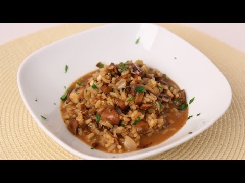 Mushroom Risotto Recipe - Laura Vitale - Laura in the Kitchen Episode 466