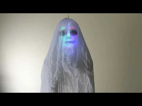 Lightshow Hanging Phantom Ghost Halloween Prop (SS54808G)