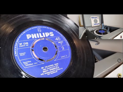 My Colouring Book ~ Dusty Springfield ~ Mono 45rpm Philips 1964 Vinyl SIngle ~ 1960s Bush SRP31D