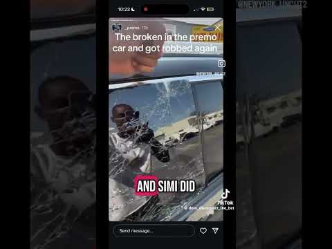 PREMO’S CAR BROKEN INTO IN NYC