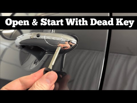 So entsperren, öffnen und starten Sie einen Mini Cooper (2014–2021) mit leerer Fernbedienungsbatt...