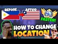 HOW TO CHANGE LOCATION IN MOBILE LEGENDS 2026 EASY UPDATED GUIDE