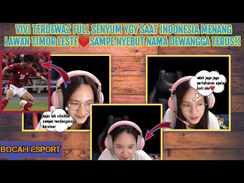 VIVI terdewa2 fullsenyum🥰saat melihat aksi hebat DEWANGGA semalam dan langsung dipantau DEWANGGA ygy