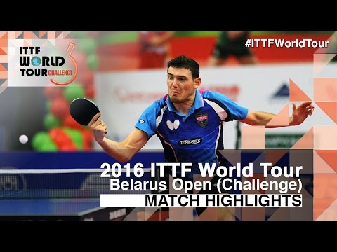 2016 Belarus Open Highlights: Cho Eonrae vs Grigory Vlasov (1/2)