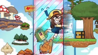 움직이는 월드보더 속에서 스카이블록을 하라고?