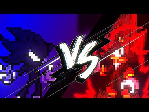 Dark Sonic VS Shadow | Stick Nodes (pro) animation