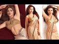 Sherlyn Chopra Poses In Hot Half Draped Saree For Photoshoot