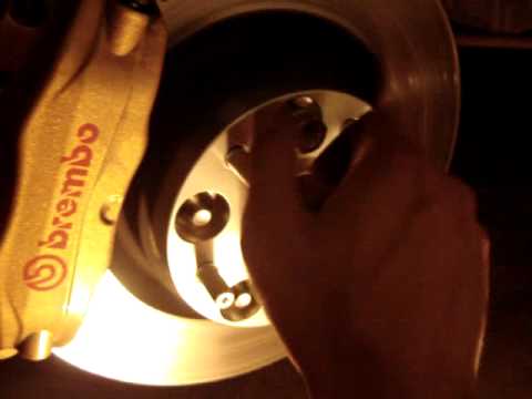 350Z  G35  BREMBO WHEEL SPACER - How To Install Wheel Spacers