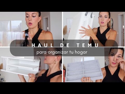 Haul de TEMU para organizar tu HOGAR – Marilyn’s Closet