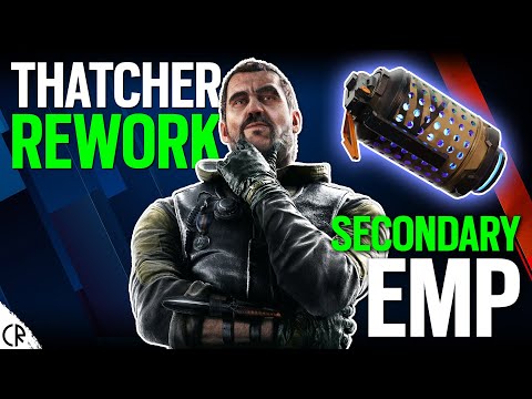 EMP Secondary & Thatcher Rework Gameplay - Rainbow Six Siege - Season 3