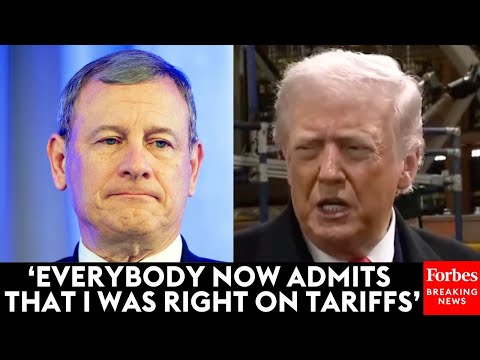 Trump: 'I Hope That We Win The Supreme Court Case' On My Tariffs