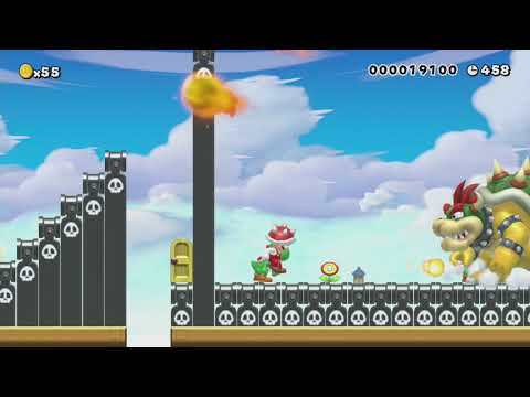 The level that builds itself by Toy Freddy - Super Mario Maker - No Commentary 1bk