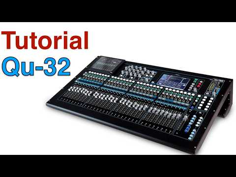 Allen Heath Qu 32 Tutorial De Funcionas B Sicas