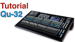 Allen & Heath QU 32 Tutorial de Funcionas Básicas