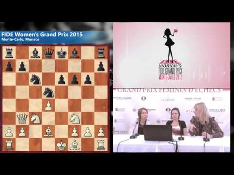 Round 7 Cramling Pia (SWE) 1/2 - 1/2 Muzychuk Mariya (UKR)