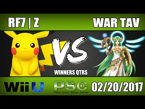 RF7 | Z (Pikachu/Palutena) vs WAR Tav (Palutena) - Wii U Winners Quarters - S4M