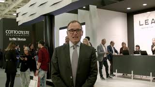 Il Presidente Emilio Mussini a Cersaie 2018