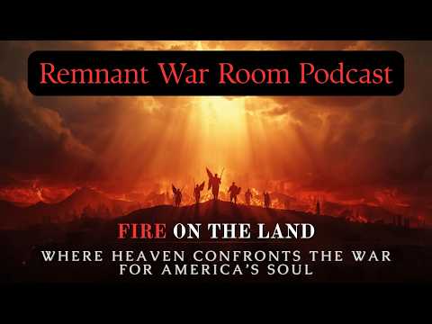 Fire of the Land Where Heaven Confronts the War fo America's soul. #spiritualwarfare