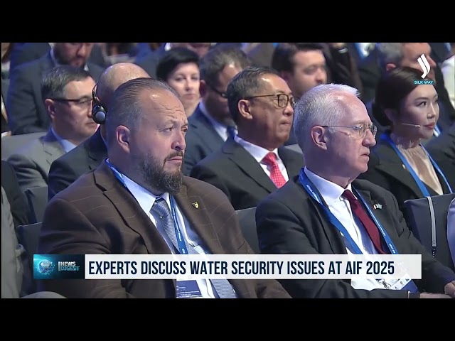 Вопросы водной безопасности рассмотрели эксперты на AIF-2025