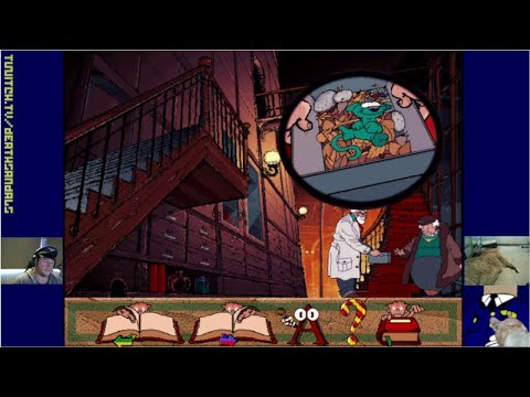 Playtoons: Uncle Archibald (Windows 3.1): French Supernatural