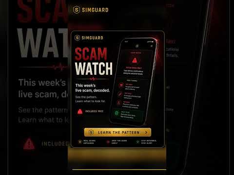 SIMGUARD: SIM Swap Alerts video thumbnail