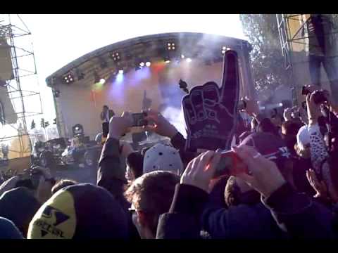 Sebastian Vettel in Heppenheim 2011 - Vettels Ankunft