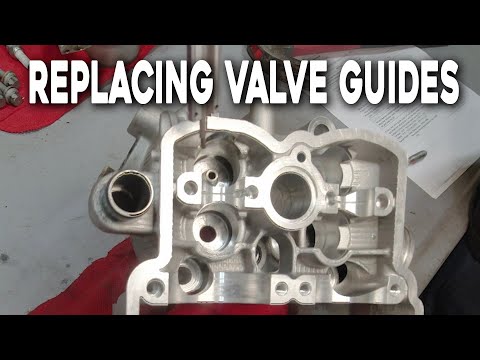 Replacing Valve Guides Japanese Dirt Bike Ep87