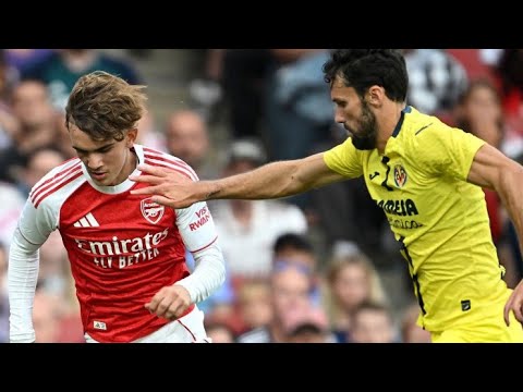 MAX DOWMAN World Class Performance For Arsenal vs Villarreal 25/26 |  (HD)