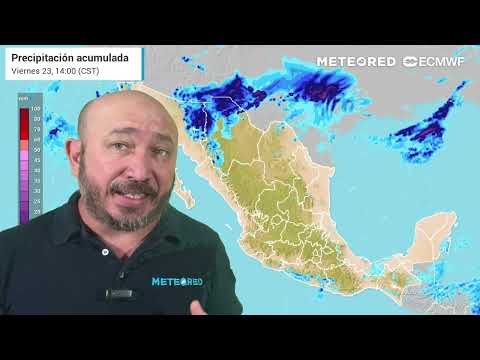 Entre sábado 24 y domingo 25 de enero, México será afectado por un nuevo temporal invernal