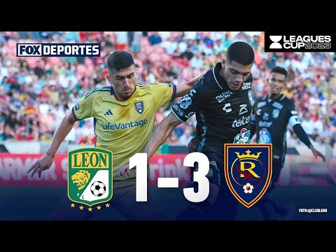 León 1-3 Real Salt Lake | HIGHLIGHTS | Leagues Cup 2023