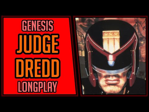Judge Dredd - Genesis Longplay/Walkthrough #7 [4Kp60]