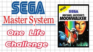 Master System One Life Challenge Michael Jackson's Moonwalker