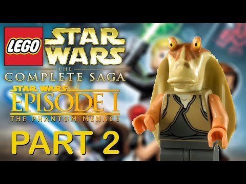 LEGO Star Wars The Complete Saga Walkthrough Part 2 - Invasion of Naboo