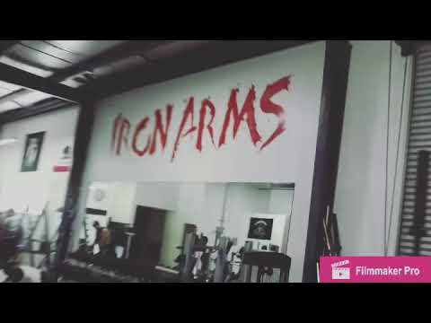 A day at the gym with HAFSTAR heavy hitter big scoobynok at Iron Arms Gym in Bakersfield Ca.
