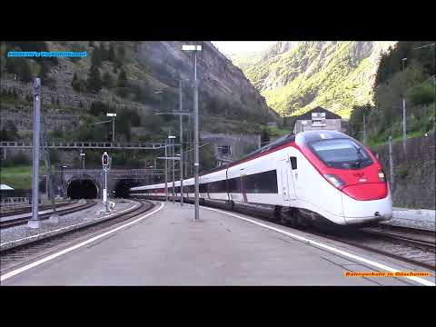 Bahnverkehr am Gotthard