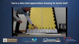 You're a Hero Here Employee Drawing April 17