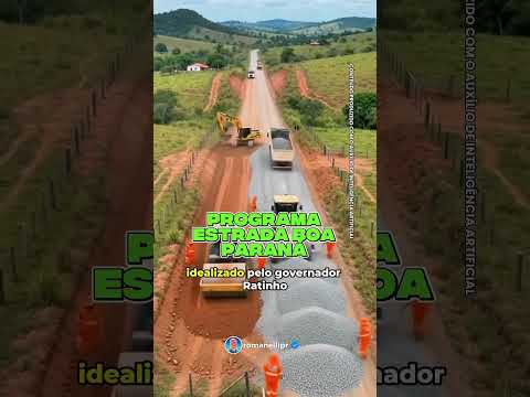 Programa Estrada Boa Paraná: como ficou a pavimentação da Estrada do Lambari em Sapopema
